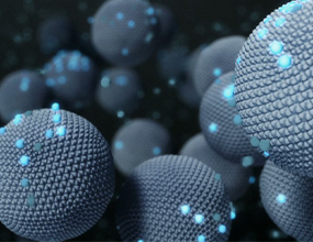 nanotechnology pollution germ molecule rendering science image